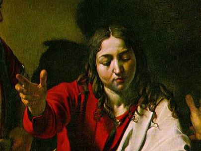 Caravaggio emmausGesu